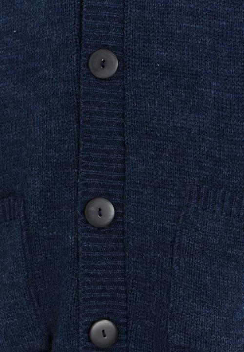Rebel Republic - Cardigan with Pockets Blue