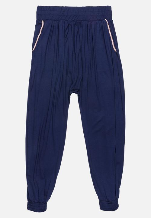 Rebel Republic - Harem Pant Navy