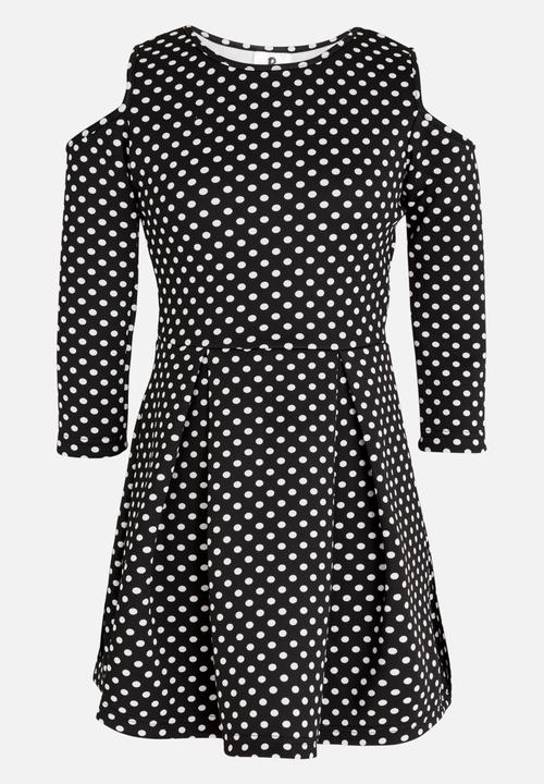 Rebel Republic - Cold Shoulder Dress Multi-colour