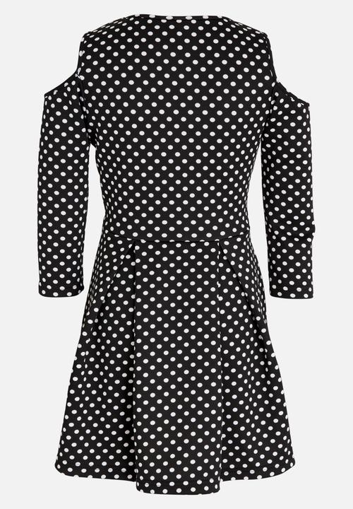 Rebel Republic - Cold Shoulder Dress Multi-colour
