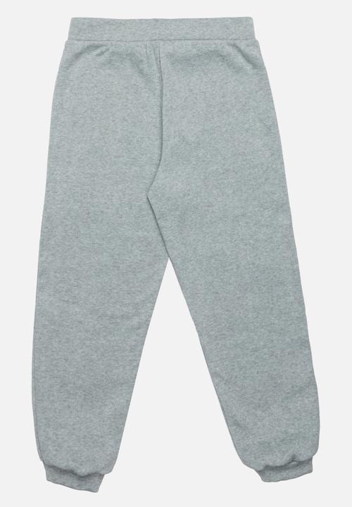 Rebel Republic - Flower Embroidered Pants Grey Melange