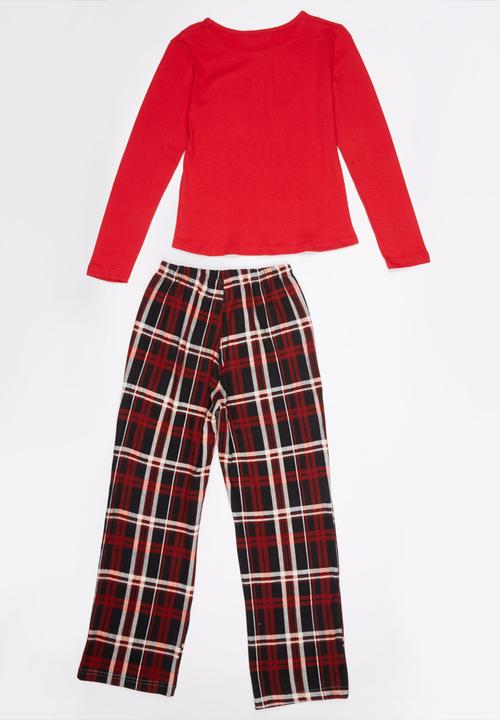 Rebel Republic - When in Doubt Pyjama Set Red