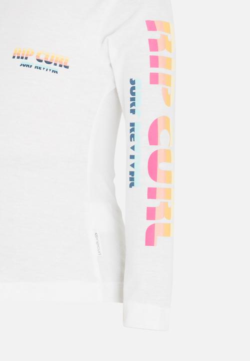 Rip Curl - Mini Revivals Long Sleeve Tee White