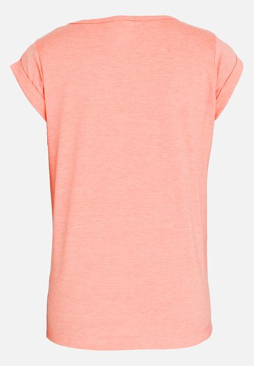Rip Curl - Teen new wave tee - coral