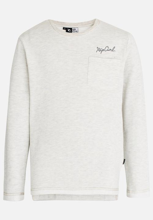 Rip Curl - Scripture Crew Pullover Off White