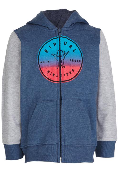 Rip Curl - Little Froth Zip Through Hood Navy
