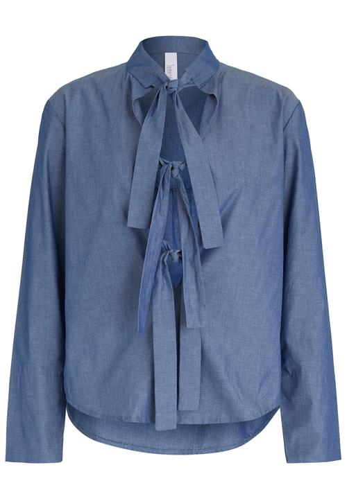 Somerset Jane - Blair Collar Shirt Mid Blue