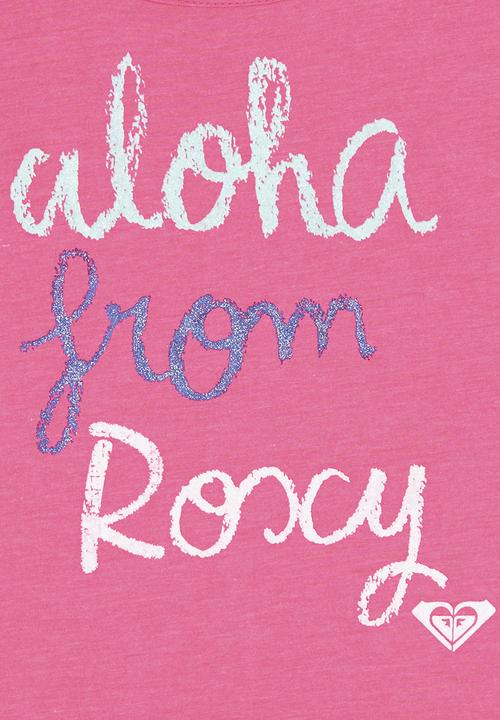 Roxy - Aloha From Roxy Tee Mid Pink