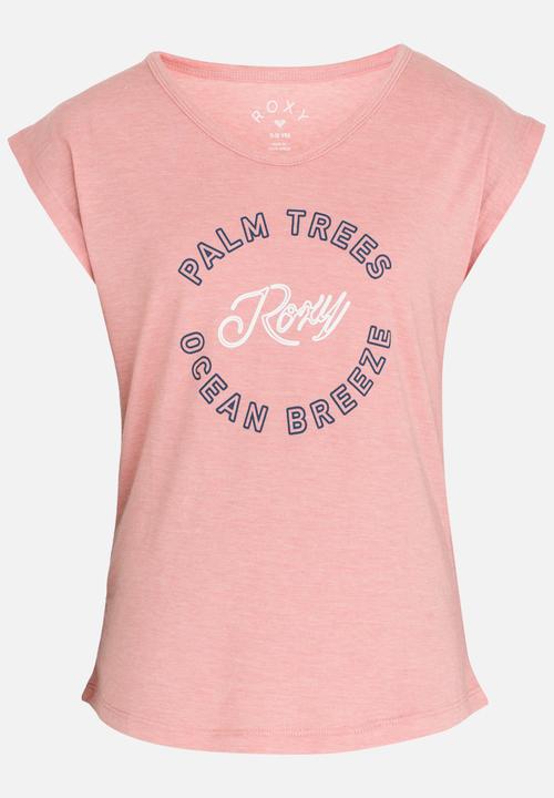 Roxy - Hit The Ground Printed Tee Rose