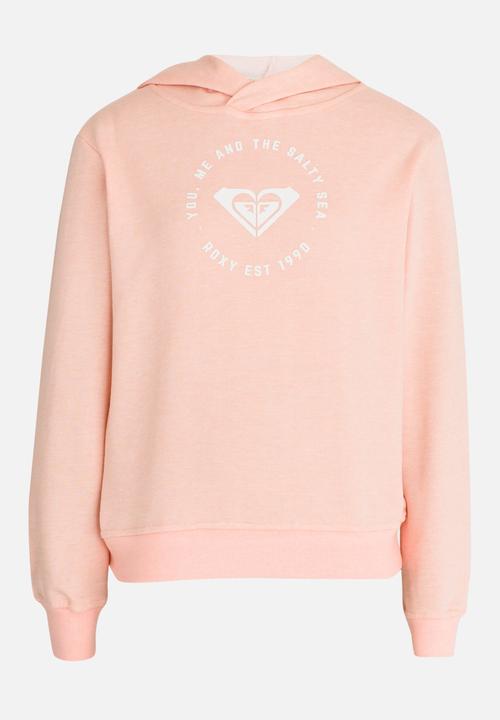 Roxy - My Own Earth Solid Pullover Hoodie Peach