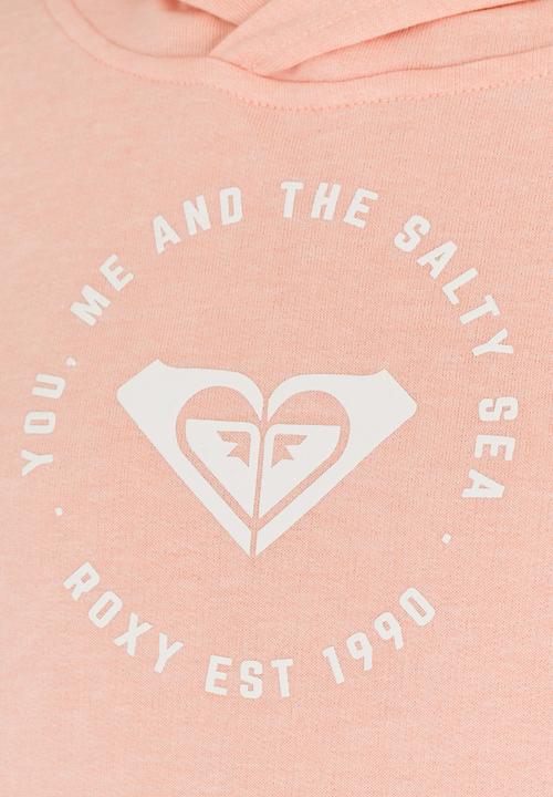 Roxy - My Own Earth Solid Pullover Hoodie Peach