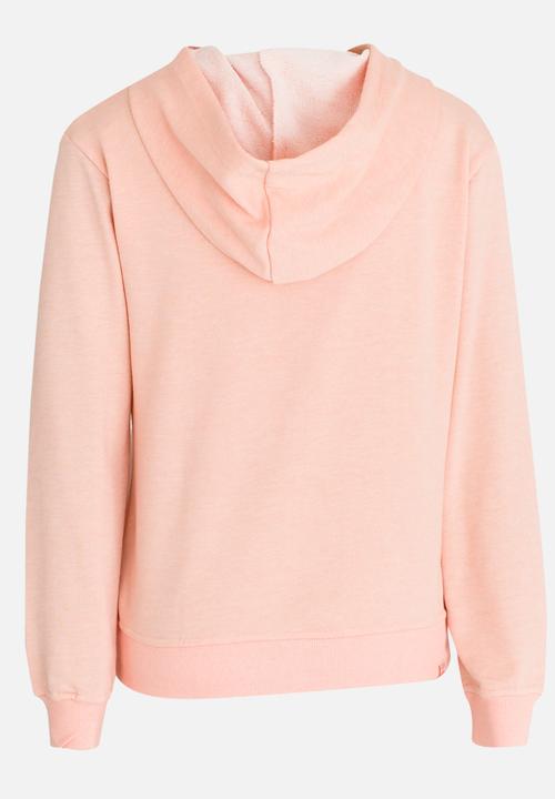 Roxy - My Own Earth Solid Pullover Hoodie Peach