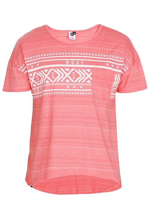 Roxy - Scented Candles Tee Coral