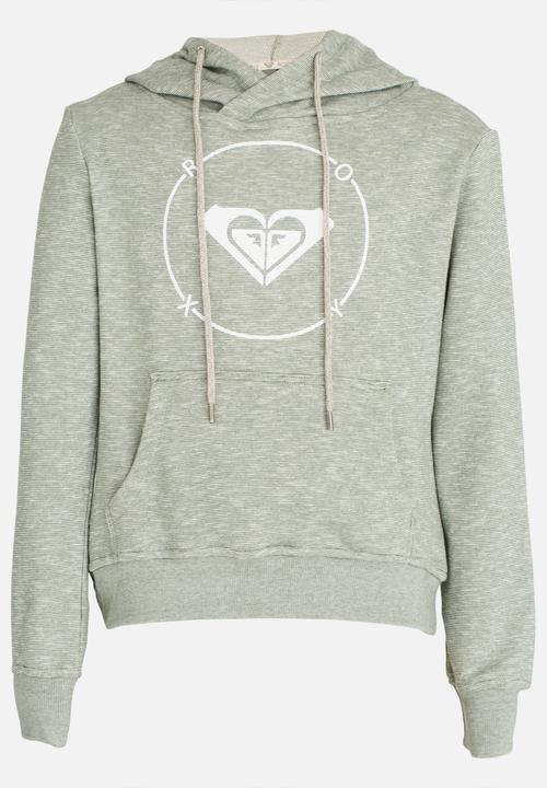 Roxy - Moon is The Light Pullover Hoodie Green
