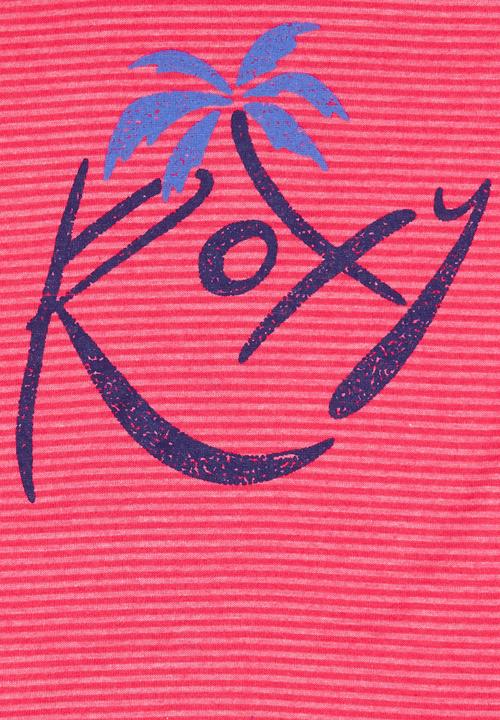 Roxy - Heart Beats Tee Cerise Pink