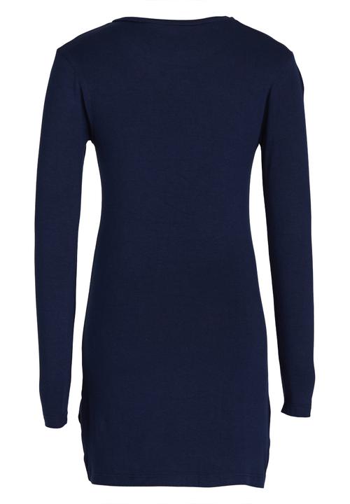 Rebel Republic - Striped Knit Dress Navy