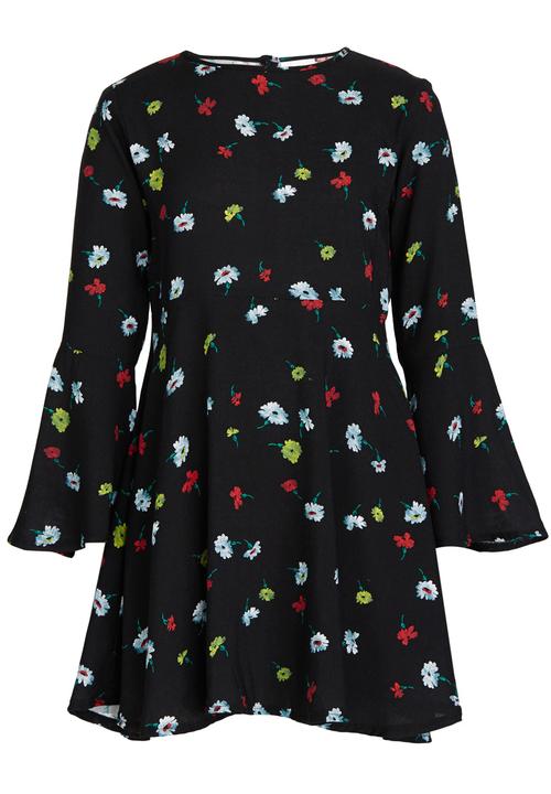 Rebel Republic - Bell Sleeve Dress Multi-colour