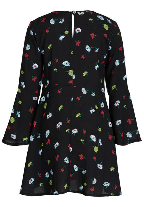 Rebel Republic - Bell Sleeve Dress Multi-colour