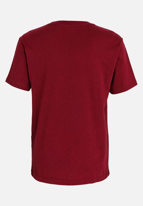 RVCA - Big RVCA Tee Maroon
