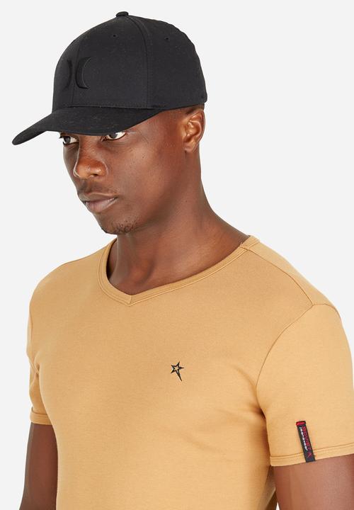 SOVIET - Plain V Neck Tee Rust