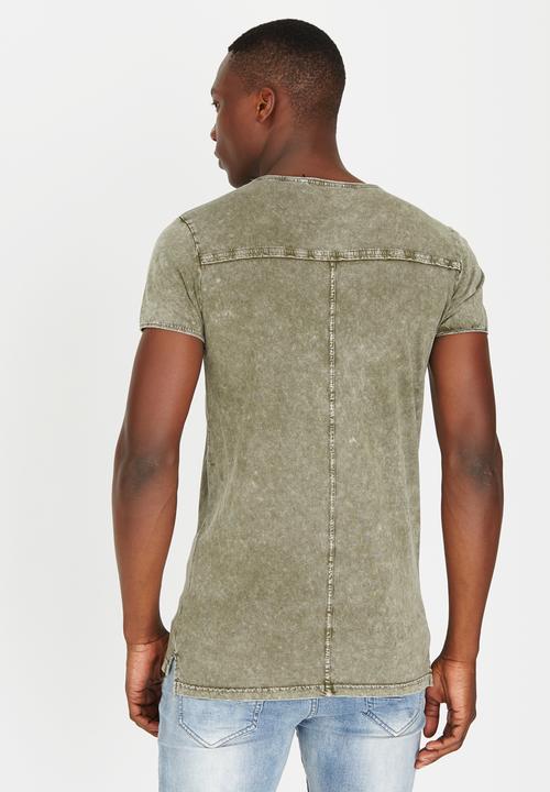 S.P.C.C - Dirty Dye Tee Mid Green