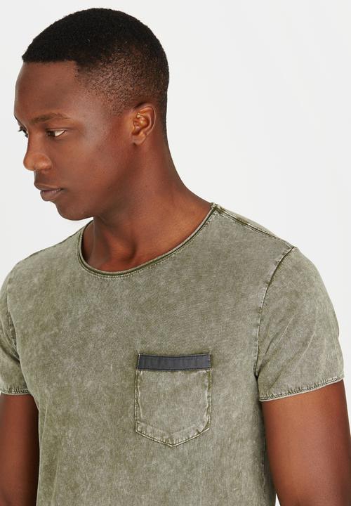 S.P.C.C - Dirty Dye Tee Mid Green