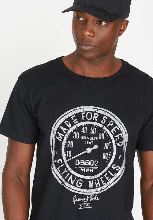 Wrangler - Speedo Tshirt Black