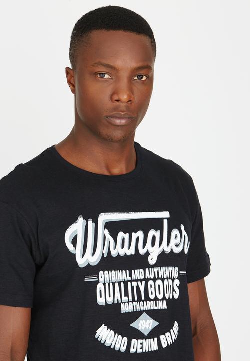 Wrangler - Denim Tshirt Black