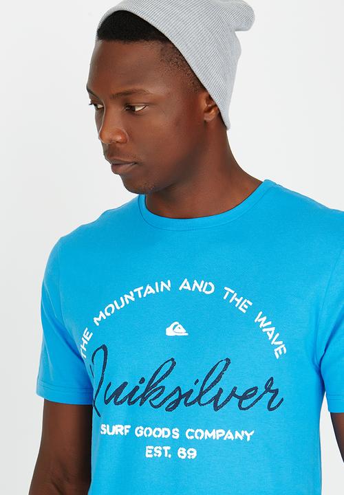 Quiksilver - Hero Bay Fashion Fit Tee Blue