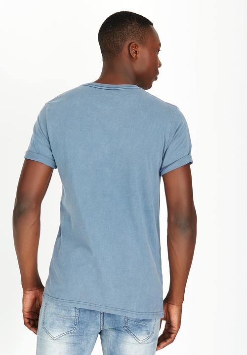 Quiksilver - Palm Skull Tee Dark Blue