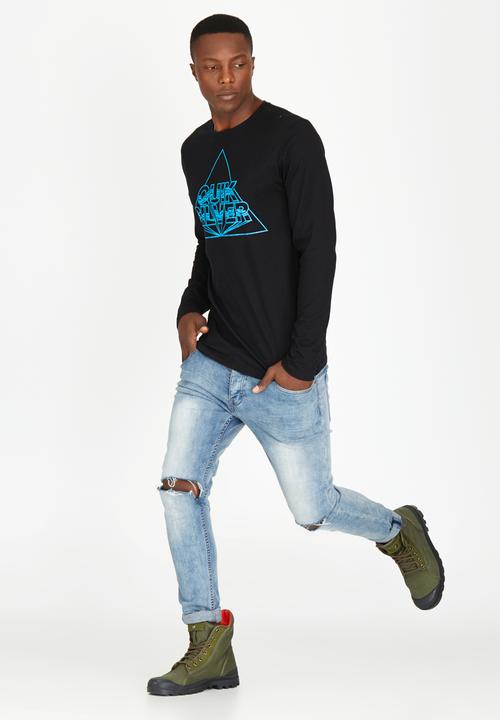Quiksilver - Wave Thunder Fashion Fit Tee Black