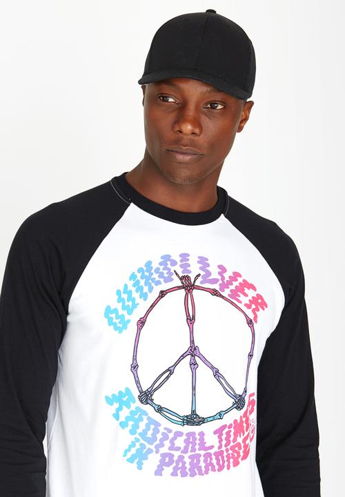 Quiksilver - Raglan Fashion Fit Tee White