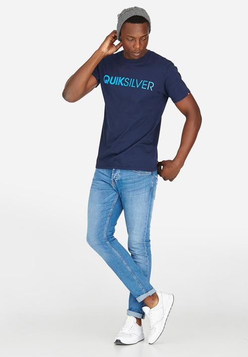 Quiksilver - Frontline Classic Fit Tee Navy