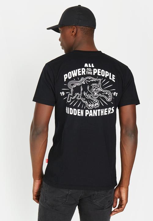 Butan - All Power To The People T-shirt Black