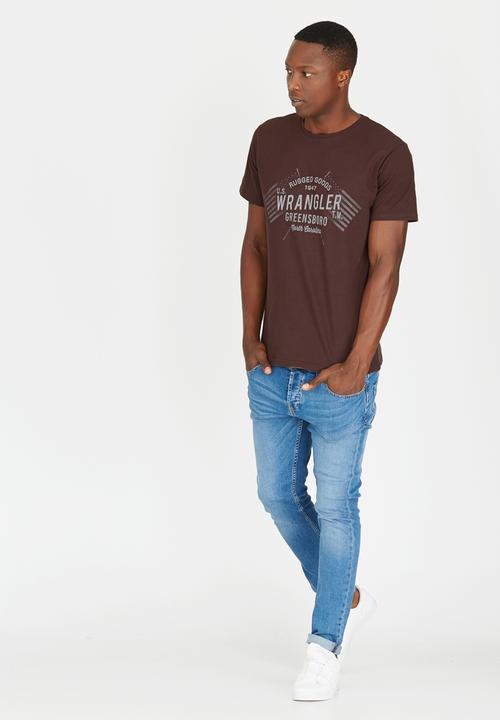 Wrangler - U.S Custom Tshirt Dark Brown
