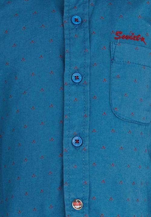 SOVIET - Dorian Shirt Blue