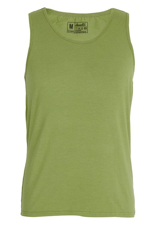 cleverdic - 2 Pack Plain Vest Khaki Green