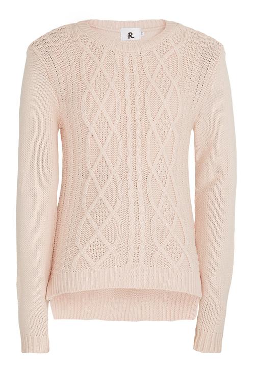 Rebel Republic - Cable Knit Pale Pink