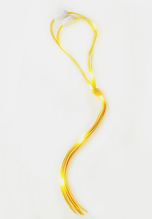 Pop Candy - Light up Shoe laces Yellow
