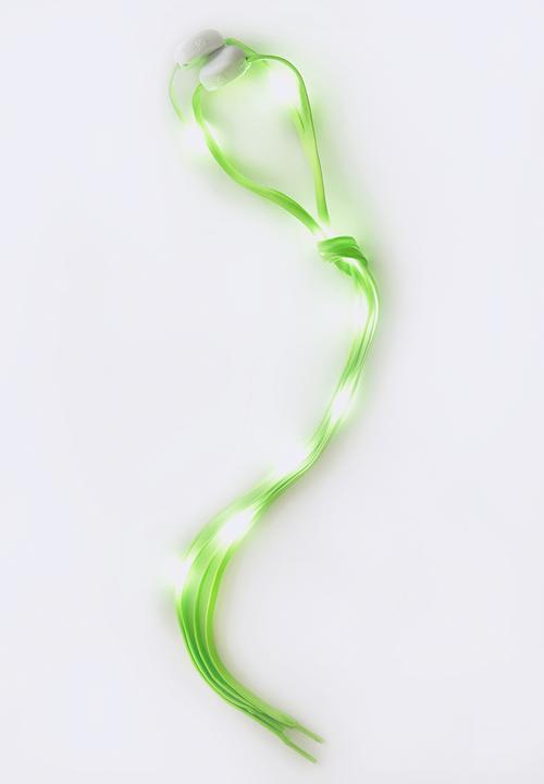 Pop Candy - Light up Shoe laces Green
