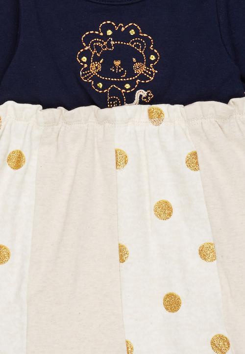 Hooligans - Lion Dress & Headband Multi-colour