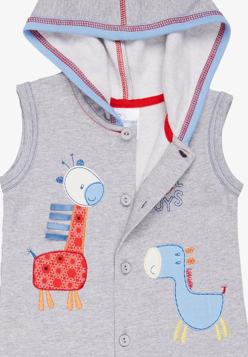 Hooligans - Boys Romper Multi-colour