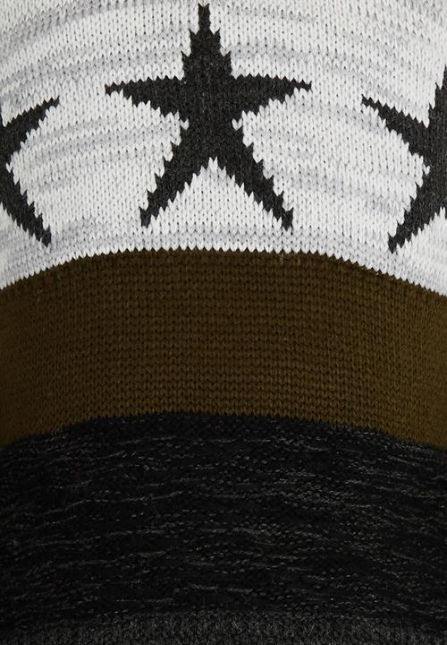 See-Saw - Chunky Boys Jumper Multi-colour