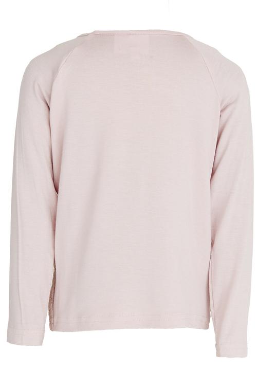 See-Saw - Lace Front Raglan Tee Pale Pink