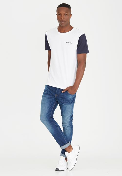 Billabong  - Zenith Contrast Tee White