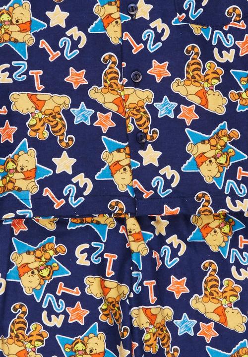 Twin Clothing - Boys Tigger Flannel Set Multi-colour