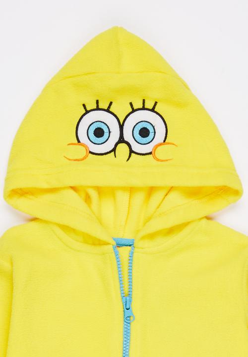 Twin Clothing - Sponge Bob Onesie Yellow