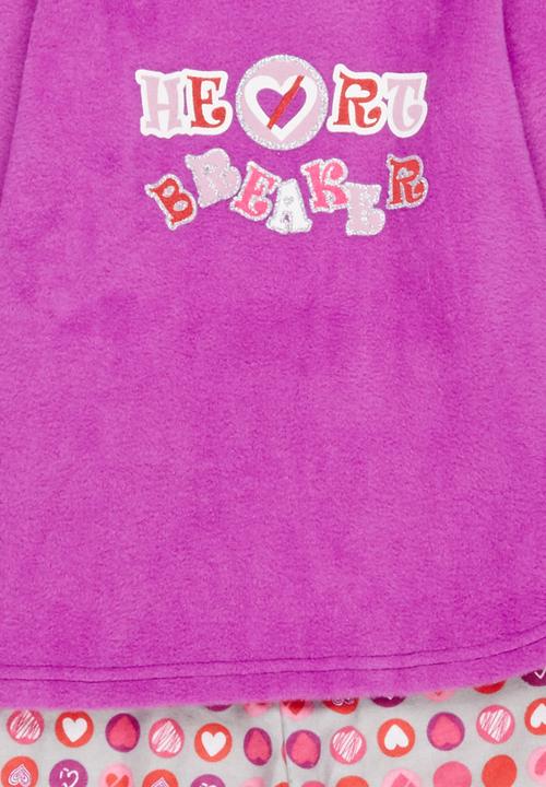 Twin Clothing - Girls Combo PJ Set Multi-colour