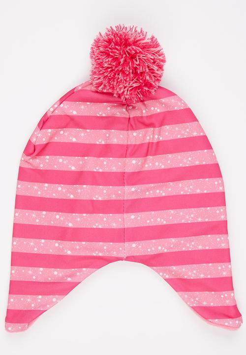 Character Fashion - Barbie Trapper Beanie Multi-colour