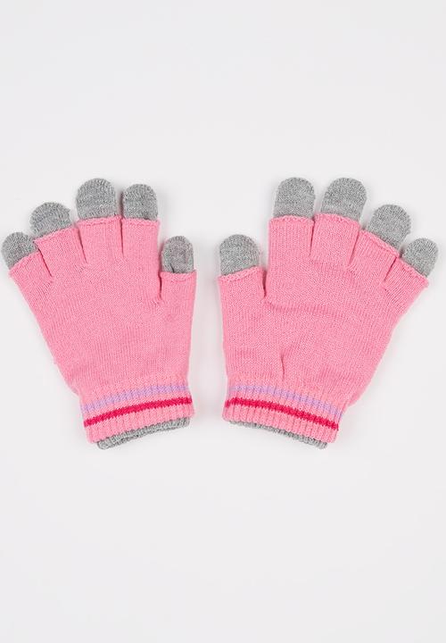 Character Fashion - Barbie 2 Pack Gloves Mid Pink